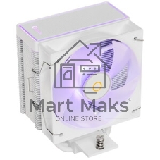 Кулер для процессора Ocypus Gaммa A40 WH ARGB Digital, 100мм ARGB FAN, Top Display Panel, 4 HEAT PIPES, 4-PIN PWM, 600-2400 RPM, 29.5DBA, HYDRO BEARING, LGA115X/1200/1700/18XX, AM4/AM5