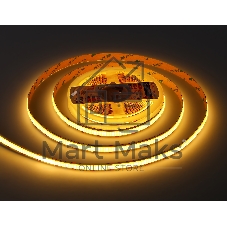 Светодиодная лента Ambrella light GS4801 COB 616Led/19W m/ 24V IP20 3000K/ 5m*12mm*2mm (2 конт.)