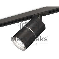 Светильник Ambrella light XT7402011 SBK/PSL черный песок/серебро полированное MR16 GU5.3 (A2537, C7402, A2070, C7402, N7012)