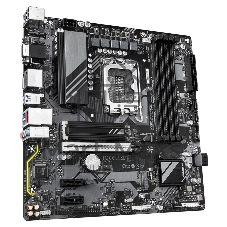 Материнская плата Gigabyte B760M DS3H GEN5, LGA 1700, Intel B760, 4xDDR5, 4xSATA, 2xM.2, 1xPCIe 5.0 x16, 2xPCIe 3.0 x1, 1xVGA, 1xHDMI, 2xDP, 1x2.5Gb LAN, 1xUSB-C 10Gbps, 3xUSB-A 5Gbps, 2xUSB-A 2.0, 1xPS/2, 3x3.5 мм, 7.1, mATX