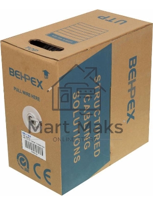 Кабель сетевой cat5E 305м стандартный (UTP 5E CCA 305M 2 PAIRS)