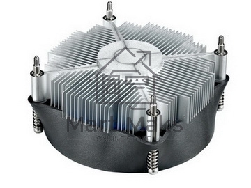 Кулер для процессора DEEPCOOL THETA 15 PWM черный/синий, 100 мм, алюминий, 2800 об/мин, 36 дБ, 4 pin, 95 Вт, 46 мм