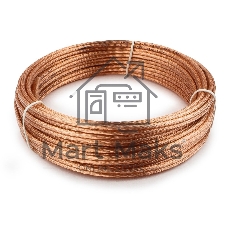 Акустический кабель Cablexpert CC-TC2x2,5-10M, прозрачный,  10 м, бухта