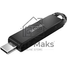 Флешка USB SanDisk CZ460 Ultra (SDCZ460-032G-G46), 32Gb, USB Type-C, R/W 150/30, черный