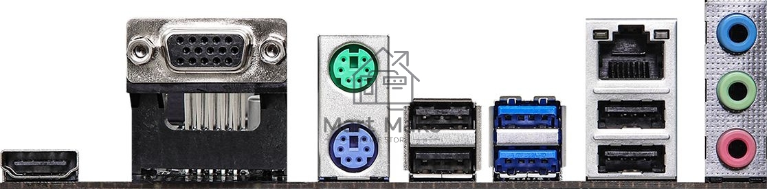 Материнская плата ASRock H510M-HVS R2.0, LGA 1200, Intel H510, 2xDDR4, 4xSATA, 1xPCIe 4.0 x16, 1xPCIe x1, 1xHDMI, 1xVGA, 1x 1Gb LAN, 2xUSB-A 3.2 Gen 1, 4xUSB 2.0, 3x3.5 мм, 7.1, mATX