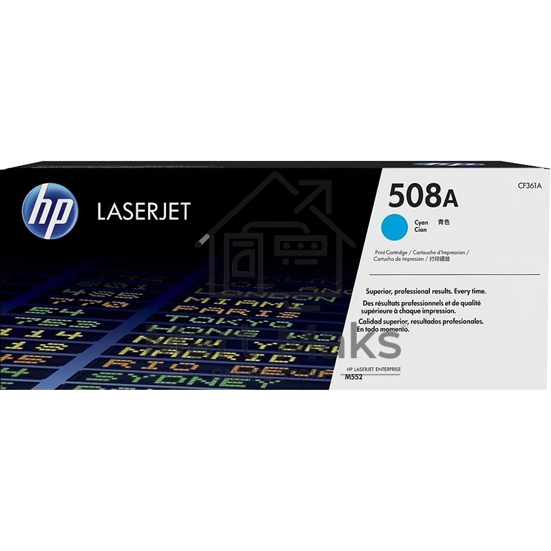 Картридж лазерный HP CF361A голубой для Color LaserJet M552/M553 (5000 стр.)