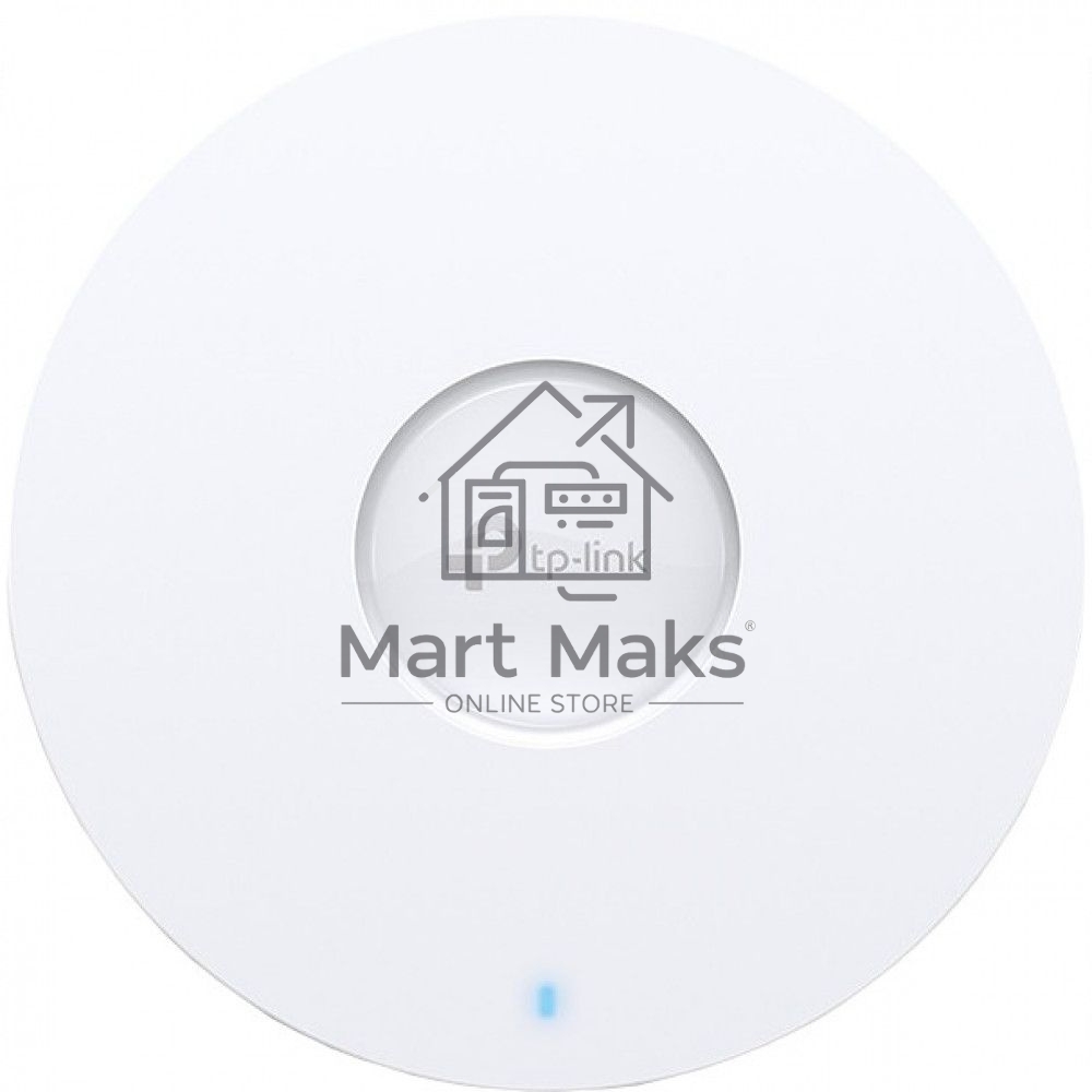 Потолочная точка доступа TP-Link EAP653 AX3000 Ceiling Mount Dual-Band Wi-Fi 6 Access Point, 1?1Gbps RJ45 Port, 574Mbps at2.4 GHz + 2402 Mbps at 5 GHz, 802.3at POE, 2?Internal Antennas