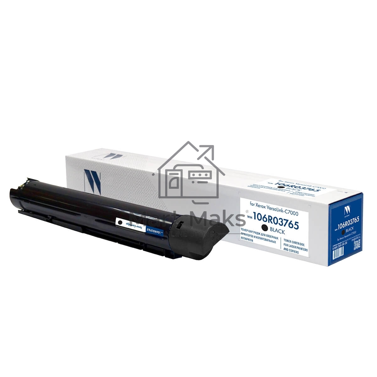 Картридж лазерный NVPrint совместимый NV-106R03765 Black для Xerox VersaLink-C7000 (10700k)