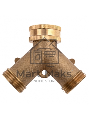 Разветвитель 2- х канальный, регулируемый, внешняя и внутренняя резьба 3/4