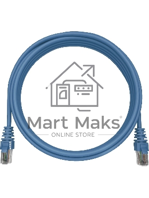 Патч-корд NTSS NTSS-PC-UTP-RJ45-5e-0.15-LSZH-BU NTSS-PC-UTP-RJ45-5E-0.15-LSZH UTP RJ-45 вил.-вилка RJ-45 кат.5E 0.15м синий LSZH (уп.:1шт) 26AWG