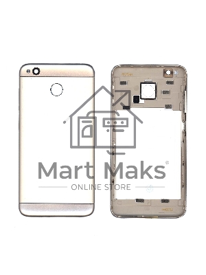 Задняя крышка для Xiaomi Redmi 4X золотая