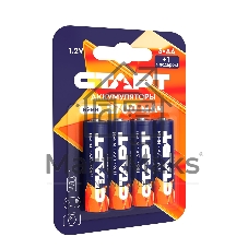 Аккумуляторы СТАРТ HR6 AA 2700mAh Ni-MH BL3+1 48/768, AA, 2700 мАч, 4 шт. в блистере