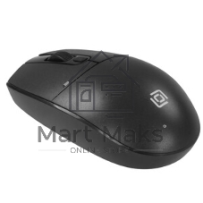 Мышь беспроводная Oklick 201MW черный, 1600 dpi, радиоканал, USB, кнопки - 4