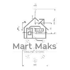 60146/8 / потолочный светильник / латунь Smart