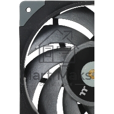 Вентилятор для корпуса Thermaltake TOUGHFAN 12 Turbo черный, 120 мм, 2500 об/мин, 28.1 дБ, 4 pin