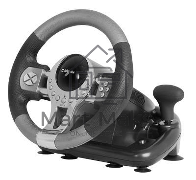 Игровой руль Defender FORSAGE 12 кн+2перекл.+1перекл. 8-ми позиц., USB