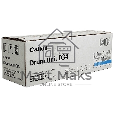 Фотобарабан Canon C-EXV034C cyan голубой, 34000 стр, для iR C1225/iF