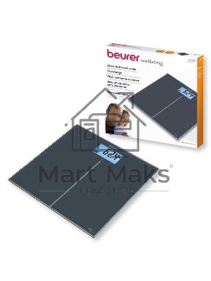 Весы напольные электронные Beurer GS280 BMI макс.180кг черный