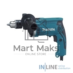 Дрель Makita HP1630K, 710 Вт, сетевая, ударная