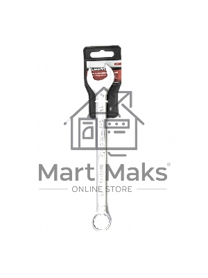 Ключ комбинированный Matrix, 19 мм, CrV, полированный хром