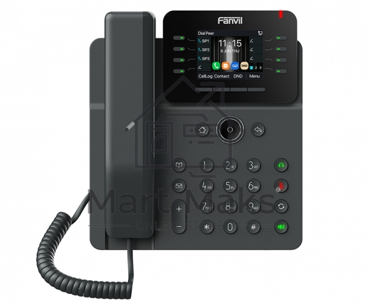 Телефон IP Fanvil V62G черный