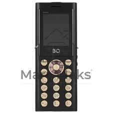 Мобильный телефон BQ 1858 Barrel черный/золотистый