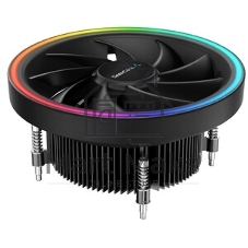 Кулер для процессора DEEPCOOL UL551 черный,(только сокет 1700), 136 мм, алюминий, 1800 об/мин, 26.8 дБ, 4 pin, 95 Вт, 71 мм