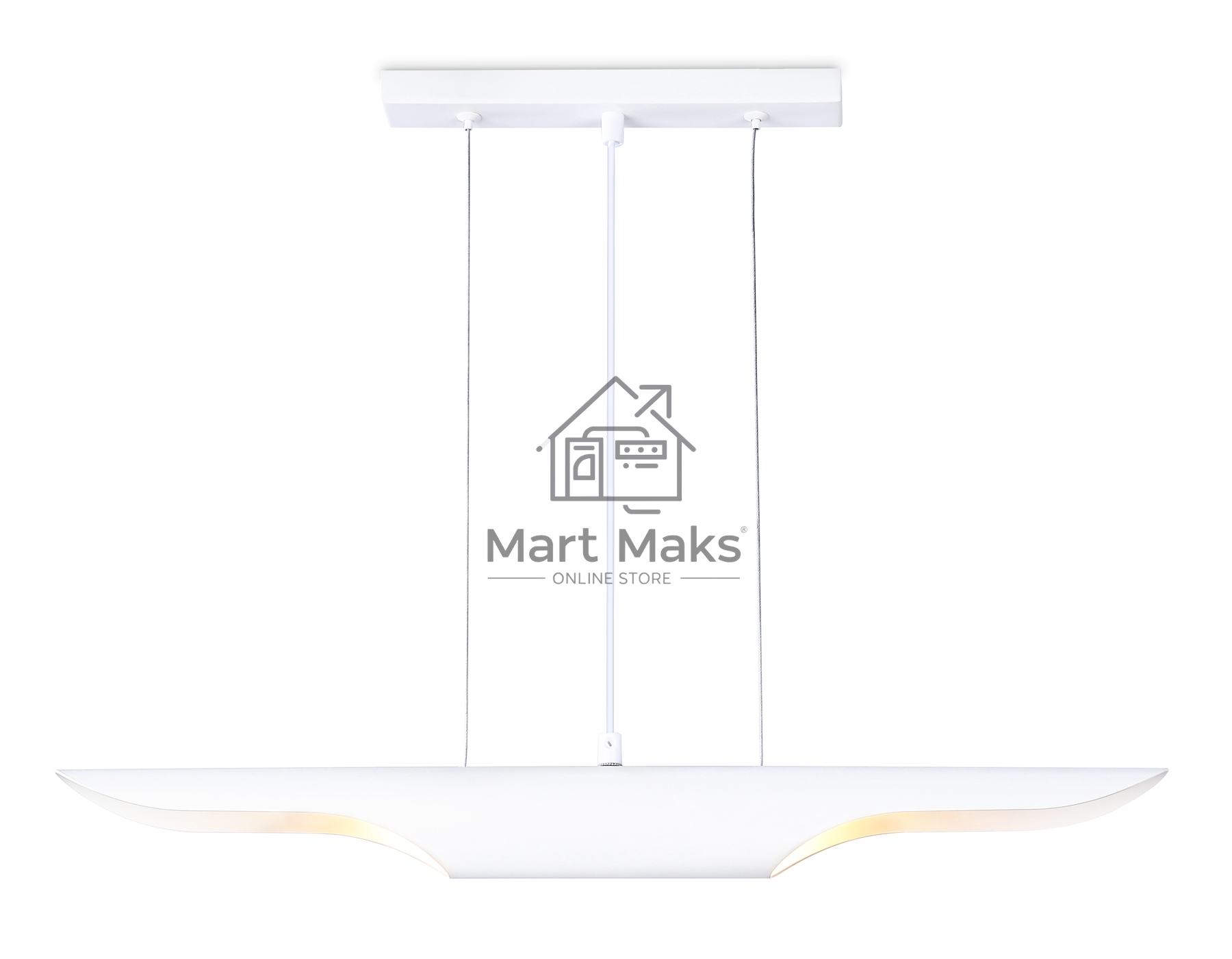 Светильник подвесной TN5155/2 WH белый E27/2 max 40W 600*60*1100
