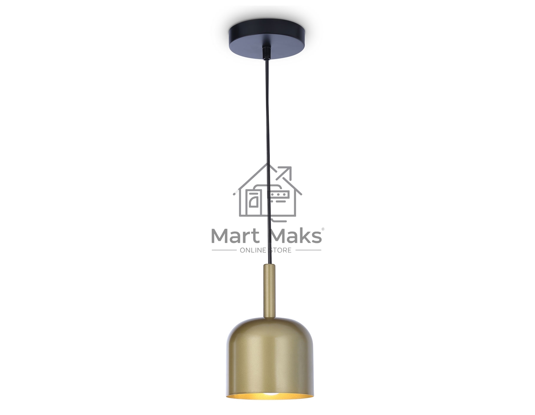 Светильник Ambrella light TR97113 GD/BK золото/черный E27 max 40W D130*1234