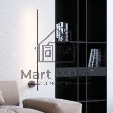 40132/LED / Светильник настенный светодиодный  Fine LED черный жемчуг 3000K