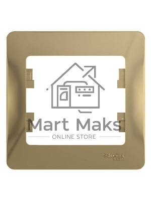 Рамка 1-м Glossa титан SchE GSL000401