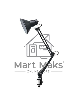 Светильник настольный под лампу СНС-13Ч на струбцине 60Вт E27 черный (коробка) IN HOME 4690612012735