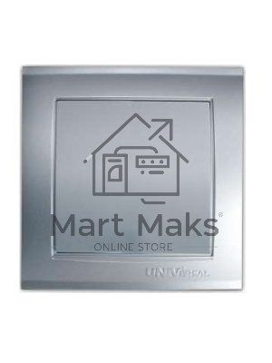 Выключатель 1-кл. СП Бриллиант 10А IP20 серебр. Universal 7949612