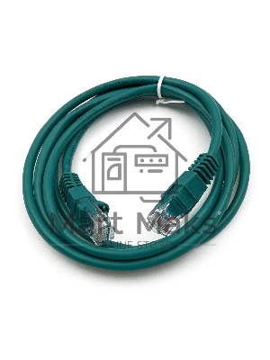 Патч-корд Buro UTP cat5E 1.5м зеленый RJ-45 (m)-RJ-45 (m)