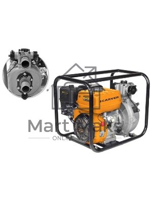 Мотопомпа Carver CGP 3050 H для слабозагр.вод. (01.022.00004)