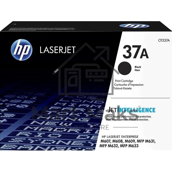 Картридж лазерный HP 37A черный для HP LaserJet (CF237A) 11000 стр