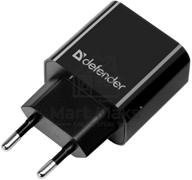 Сетевой адаптер Defender UPC-21 2xUSB,5V/2.1А кабель microUSB