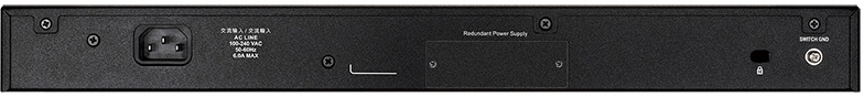 Коммутатор Managed L3 Stackable Switch 20x1000Base-T PoE, 4x10GBase-X SFP+, 4xCombo 1000Base-T PoE/SFP, PoE Budget 370W (740W with DPS-700), Surge 6KV, CLI, 1000Base-T Management, RJ45 Console, mini-USB Console, USB, RPS, Alarm RJ-45, Dying Gasp, Standard