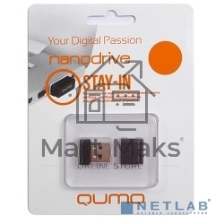 Флешка USB R/W  2.0 QUMO 32GB NANO QM32GUD-NANO-W White