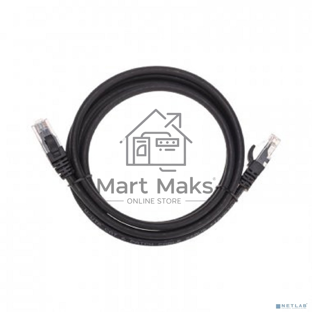 Патч-корд U/UTP Rexant кат.6, RJ45-RJ45, неэкранированный, 26AWG, LSZH, черный, 1.5 м