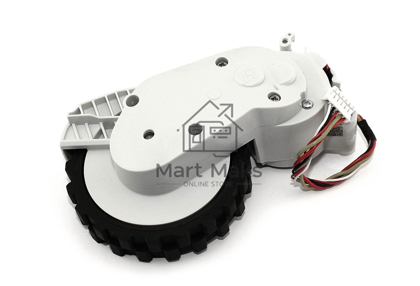 Колесо для робота пылесоса Xiaomi Mop 2 Pro правое, белое