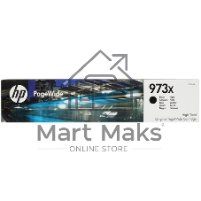 Картридж струйный HP 973XL L0S07AE черный для HP PW Pro 477dw/452dw 10000 стр.