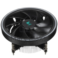 Кулер для процессора DEEPCOOL UL551 черный,(только сокет 1700), 136 мм, алюминий, 1800 об/мин, 26.8 дБ, 4 pin, 95 Вт, 71 мм
