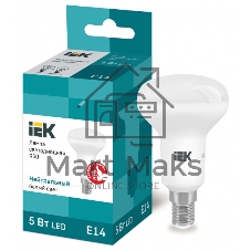 Лампа cветодиодная IEK LLE-R50-5-230-40-E14 ECO R50 рефлектор 5Вт 230В 4000К E14