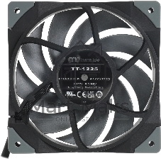 Вентилятор для корпуса Thermaltake TOUGHFAN 12 Turbo черный, 120 мм, 2500 об/мин, 28.1 дБ, 4 pin