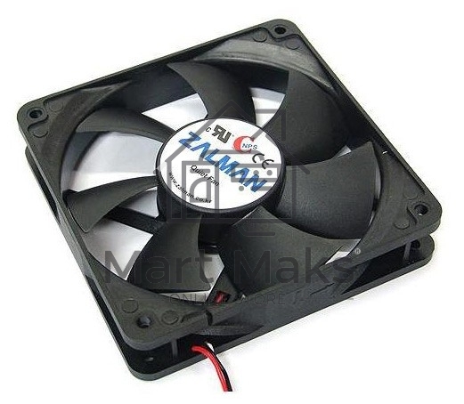 Вентилятор для корпуса Zalman ZM-F3 PLUS (SF) черный, 120 мм, 1200 об/мин, 23 дБ, 3 pin