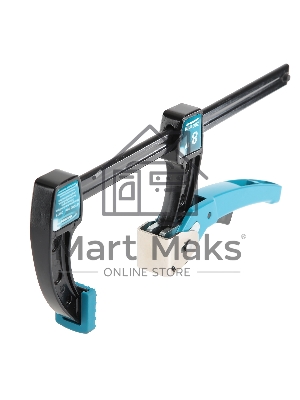 Струбцина реечная быстрозажимная GROSS 20719 8/200ммметаллич корпус, рычажный храповый механизм Струбцина реечная быстрозажимная GROSS 20719 8/200ммметаллич корпус, рычажный храповый механизм