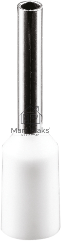 Наконечник-гильза изол. (НШвИ) 0.75-8 NET-Е7508 бел. (уп.100шт) Navigator 71101