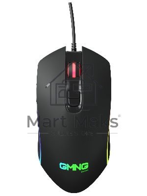 Мышь проводная GMNG 730GM черный, 12000 dpi, USB, кнопки - 7