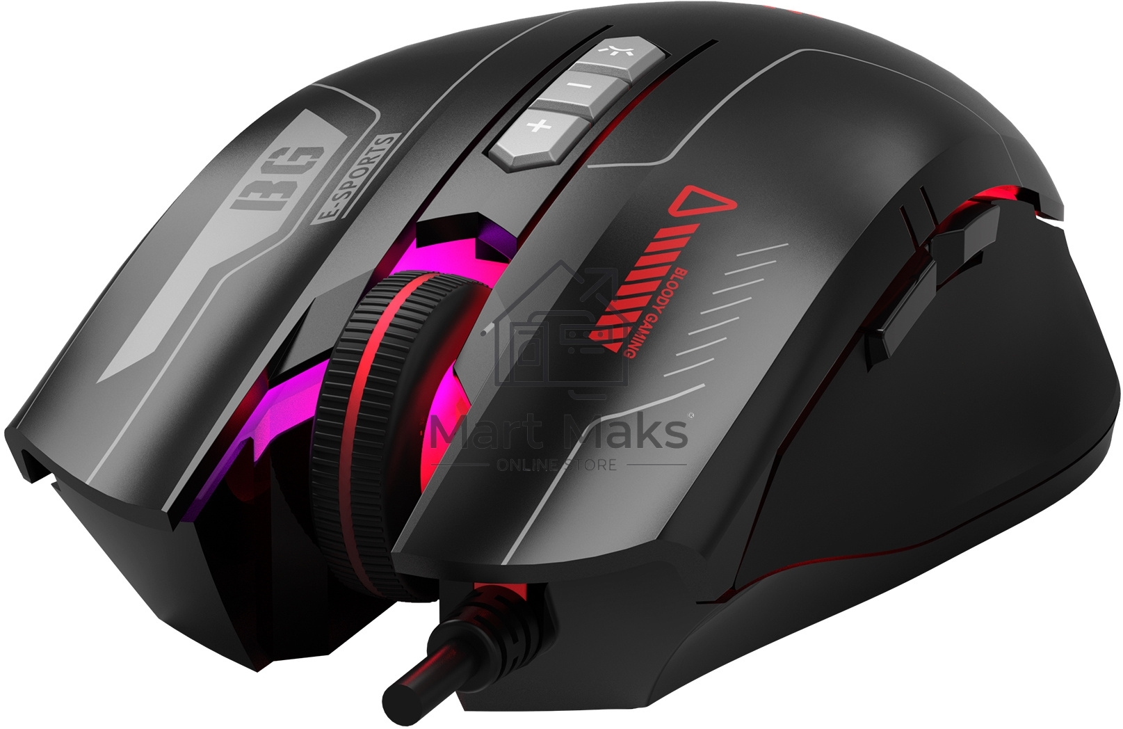 Клавиатура + мышь A4Tech Bloody B1700 клав:черный мышь:черный USB LED (B1700 ( B140N +ES7 + BP-50M))